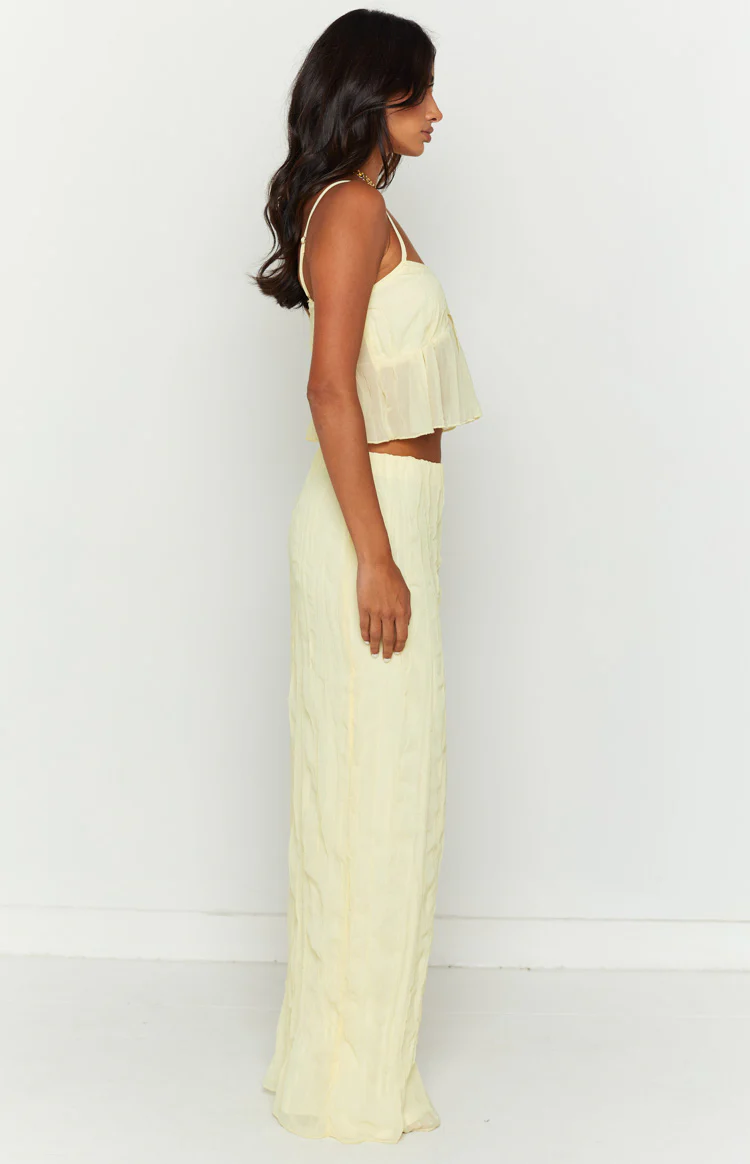 The Moment Yellow Maxi Skirt - Image 4