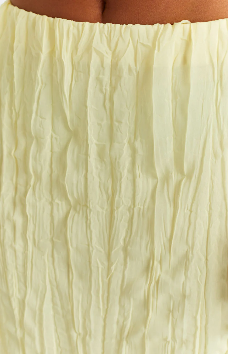The Moment Yellow Maxi Skirt - Image 6