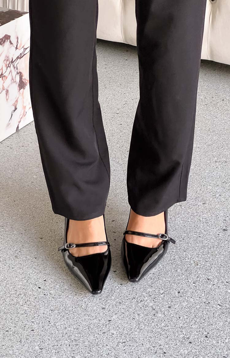Therapy Parlour Black Patent Heels - Image 5