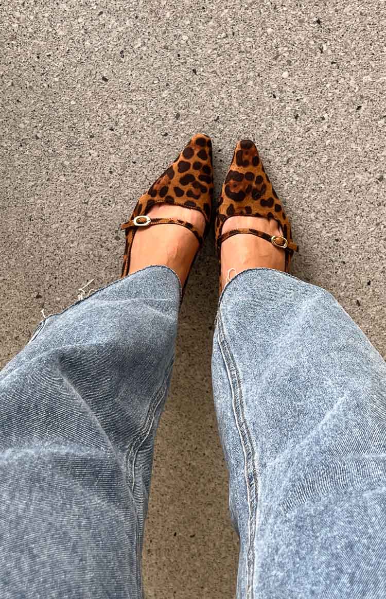 Therapy Parlour Leopard Print Heels - Image 5
