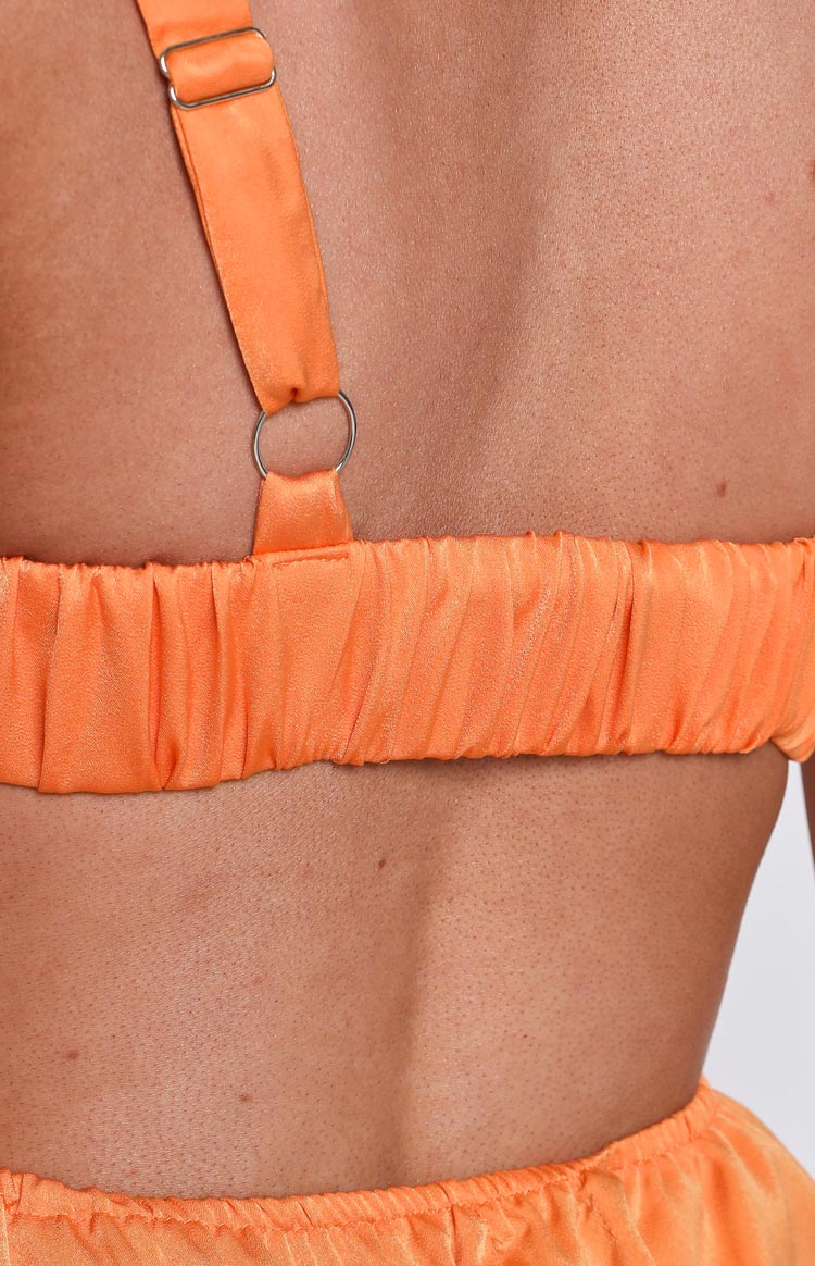 Vargas Orange Mini Dress - Image 6