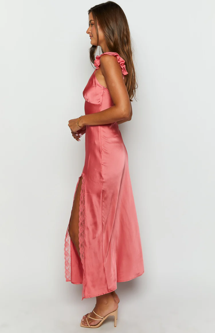 Wendy Pink Maxi Dress - Image 6
